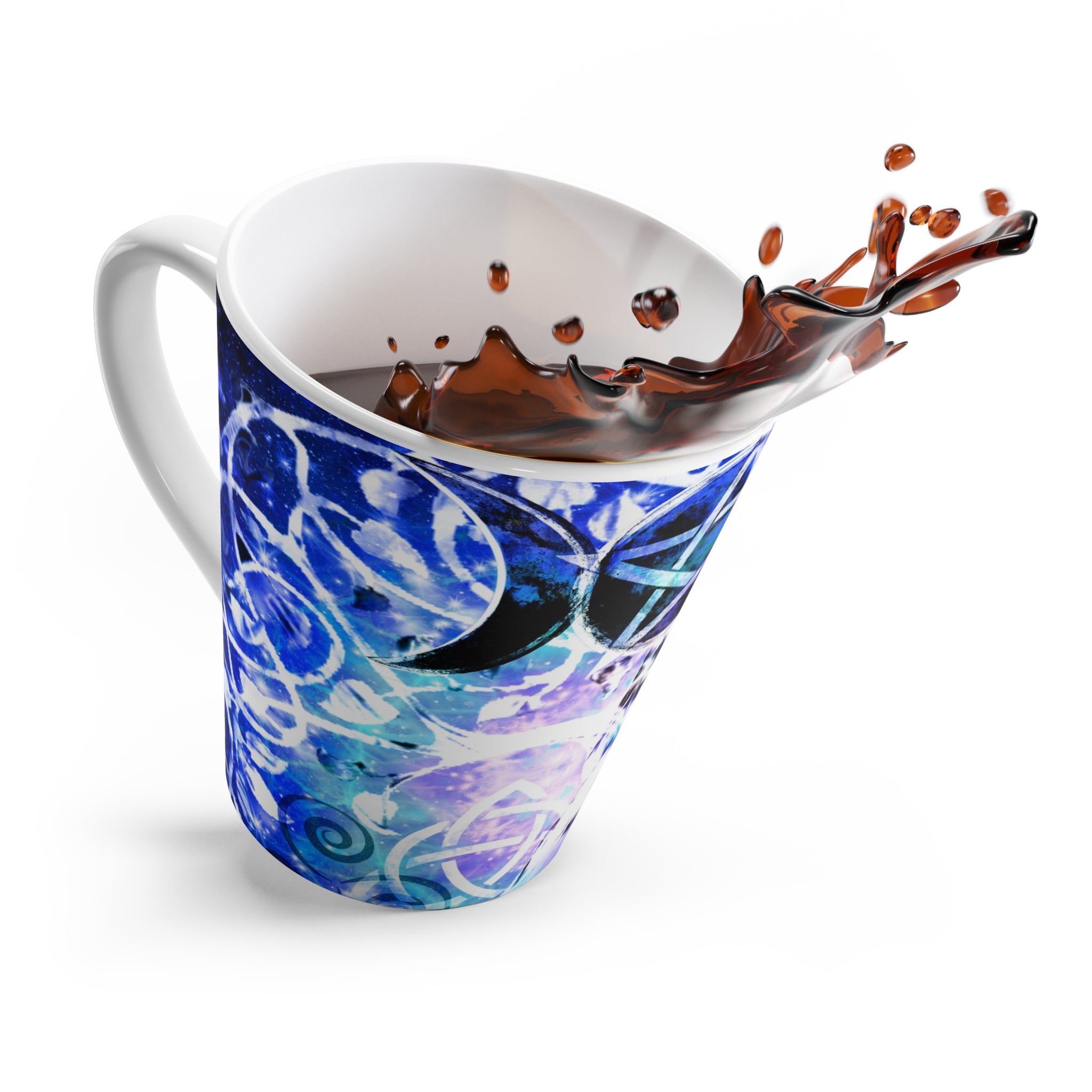 Amen Jin's Katerina's Eros and Psyche Celtic Meditations Latte Mug