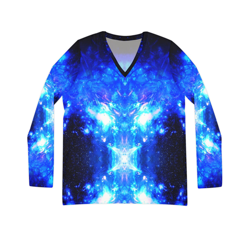 Amen Jin's Desires Long Sleeve V-neck Shirt