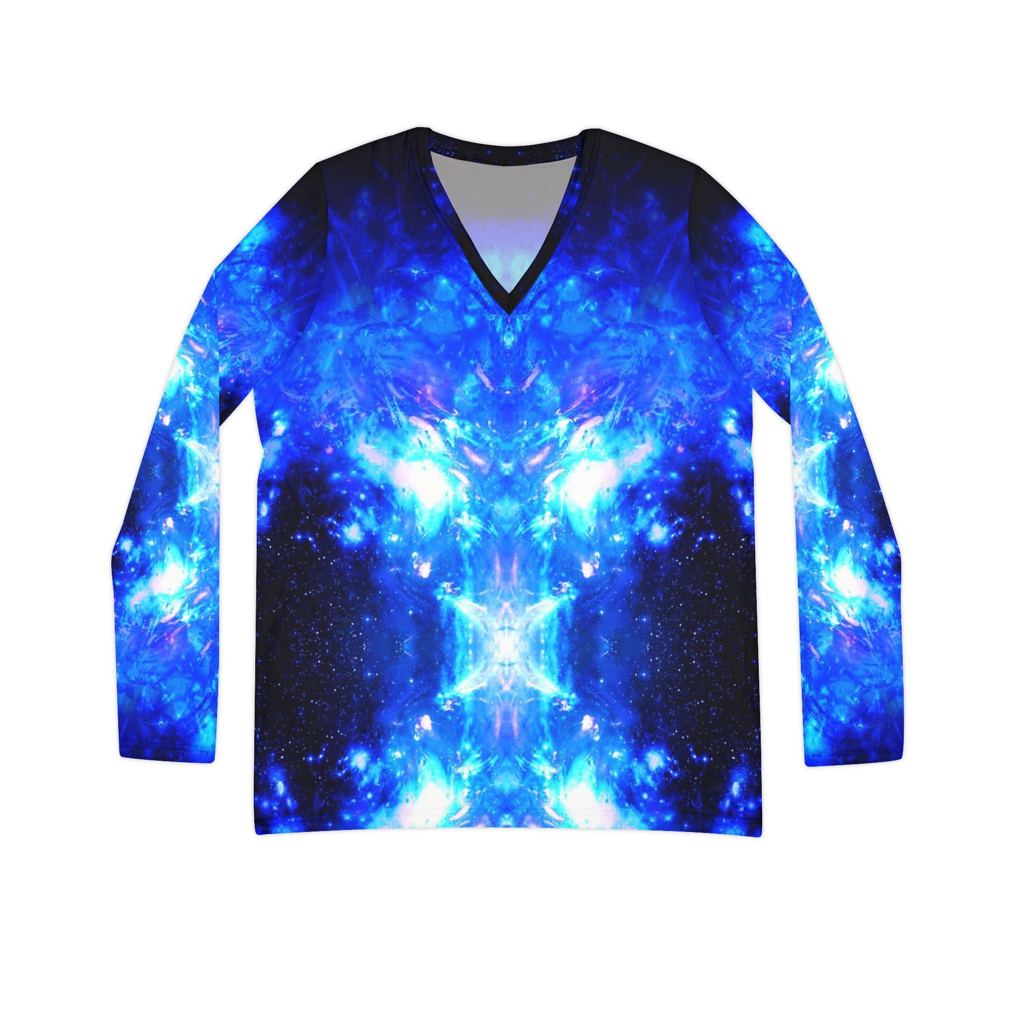 Amen Jin's Desires Long Sleeve V-neck Shirt