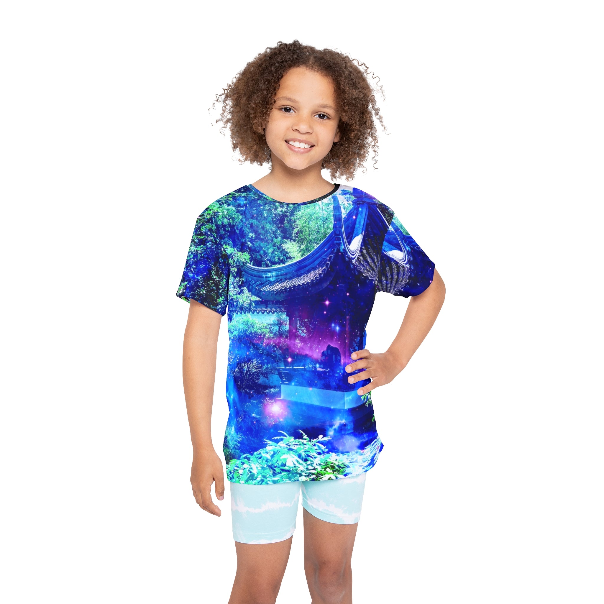 Serenity Garden Dreams Kids Sports Jersey