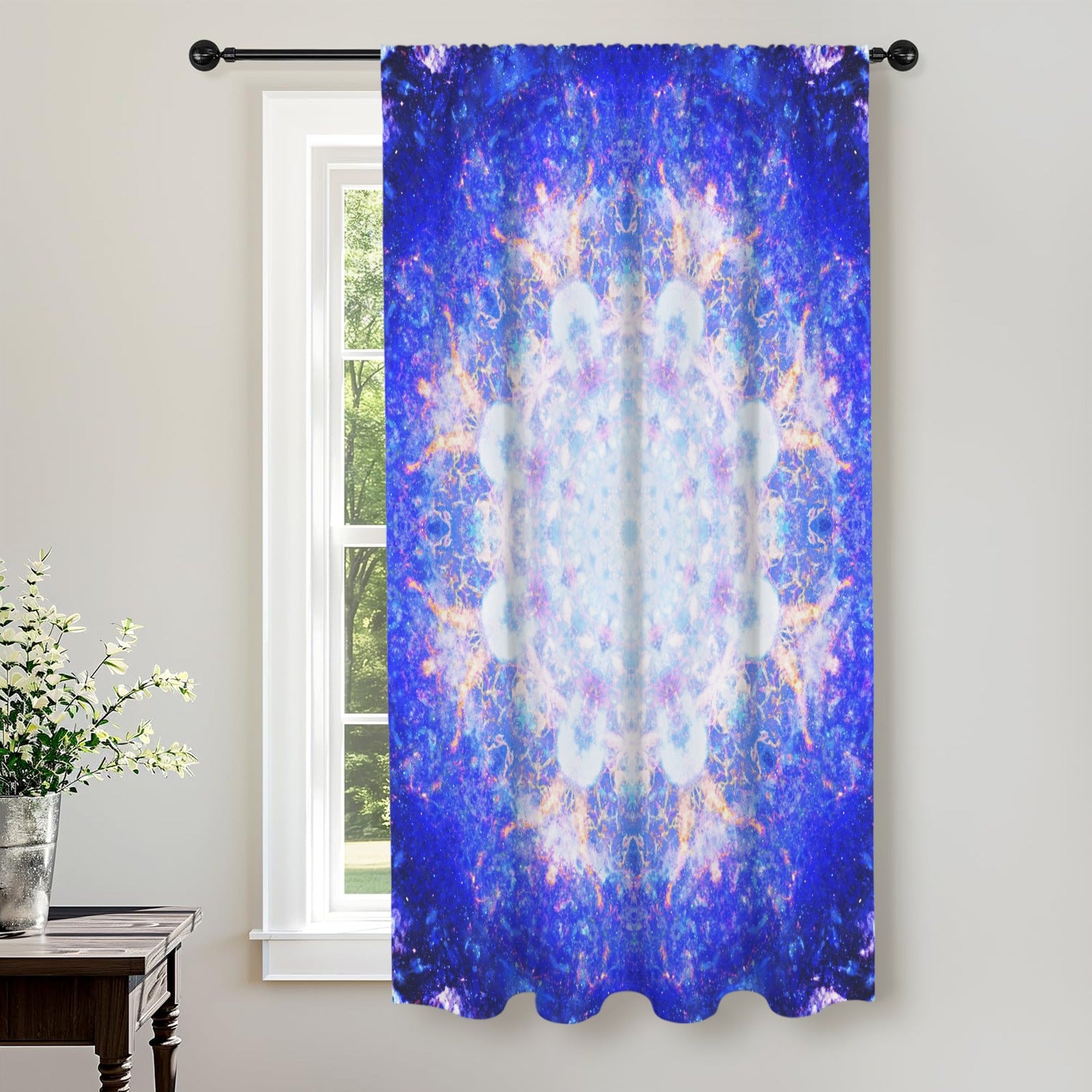Amen Jin's Katerina's Afterall Desires Window Curtain 52" x 63" ( 1 Piece ) | Ships from USA
