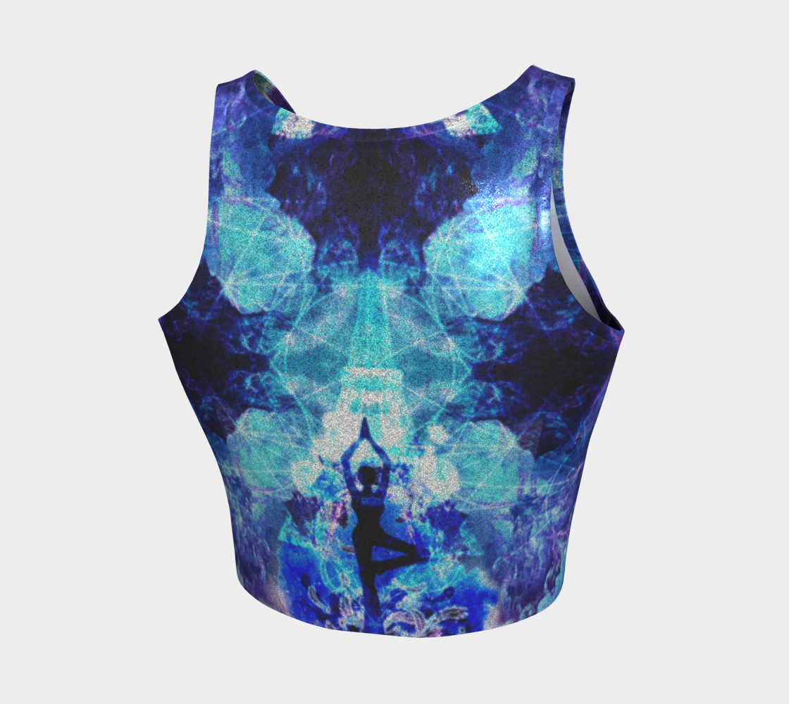 Amen Jin's Dragon's Gate Parisian Meditations Athletic Crop Top