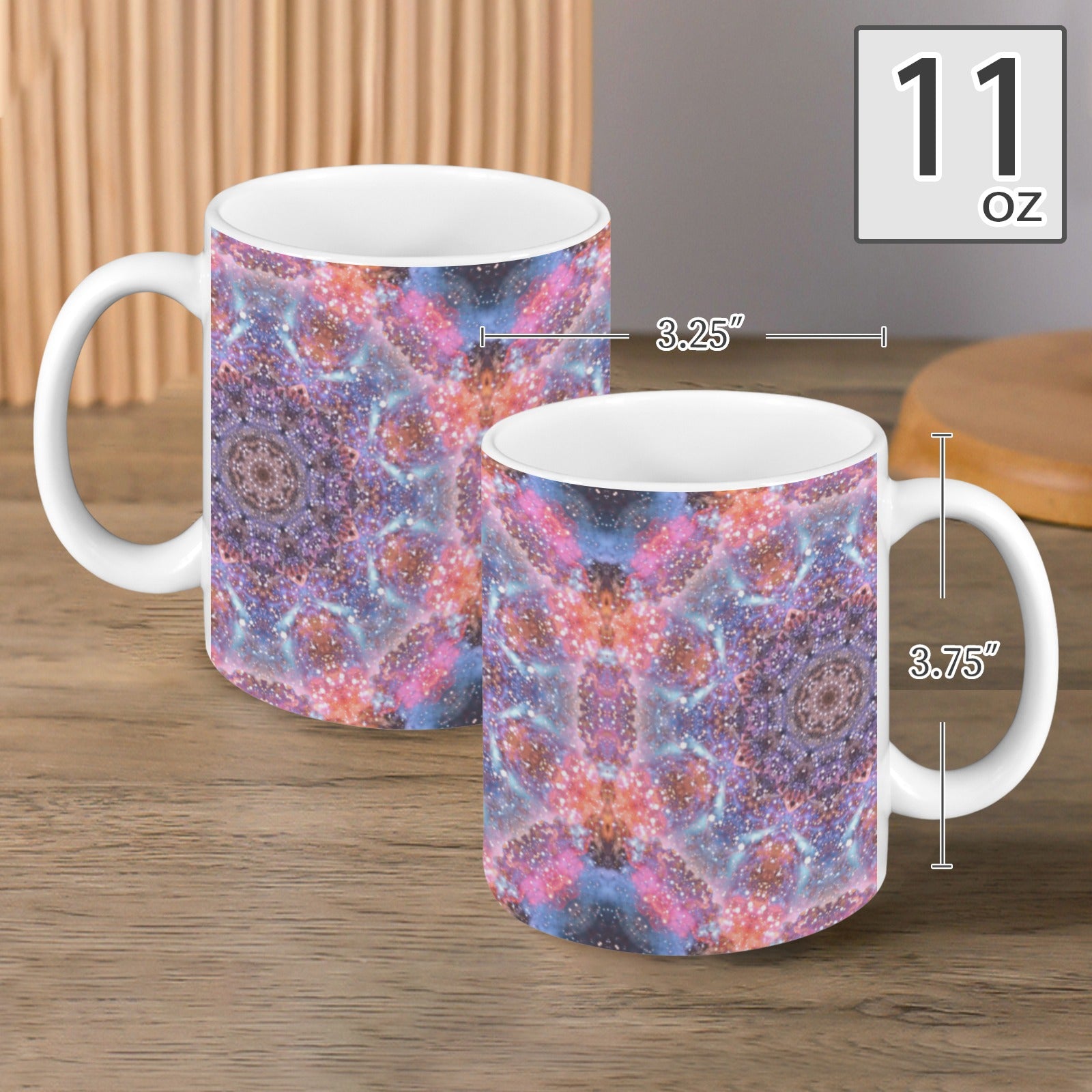 Katerina's Fiesta Desires Custom White Mug(11OZ)(Set of 2) | Ships from USA