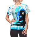 Amen Jin's Mandala of Dragon Fire Koi Meditations Women's Tee
