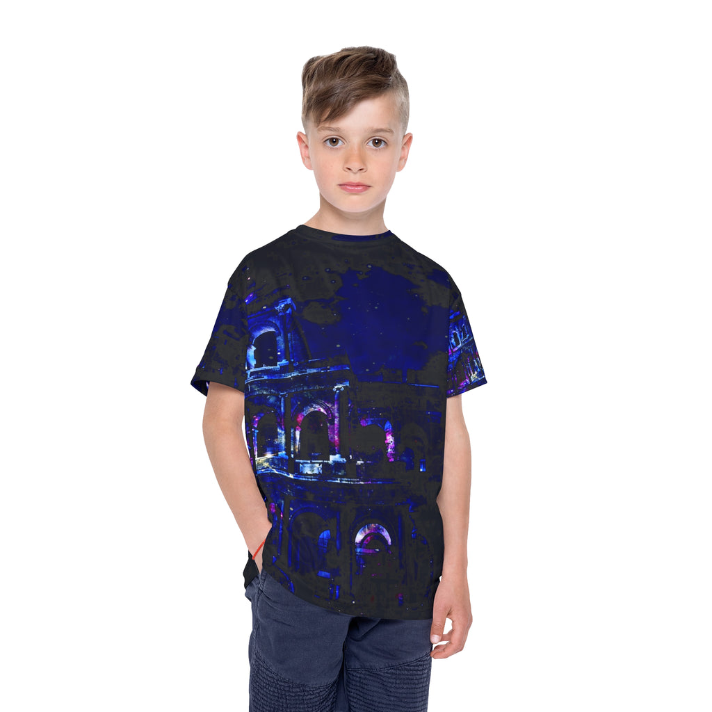 Lover's Dreams of Roman Patterns Past Kids Sports Jersey
