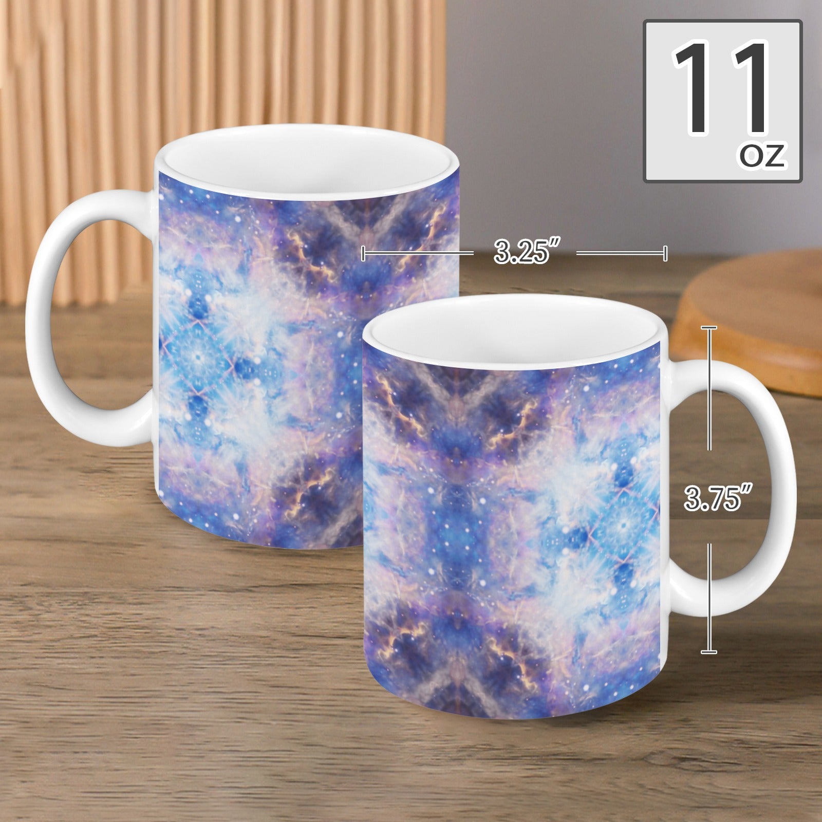 Katerina's Winterborn Desires Custom White Mug(11OZ)(Set of 2) | Ships from USA