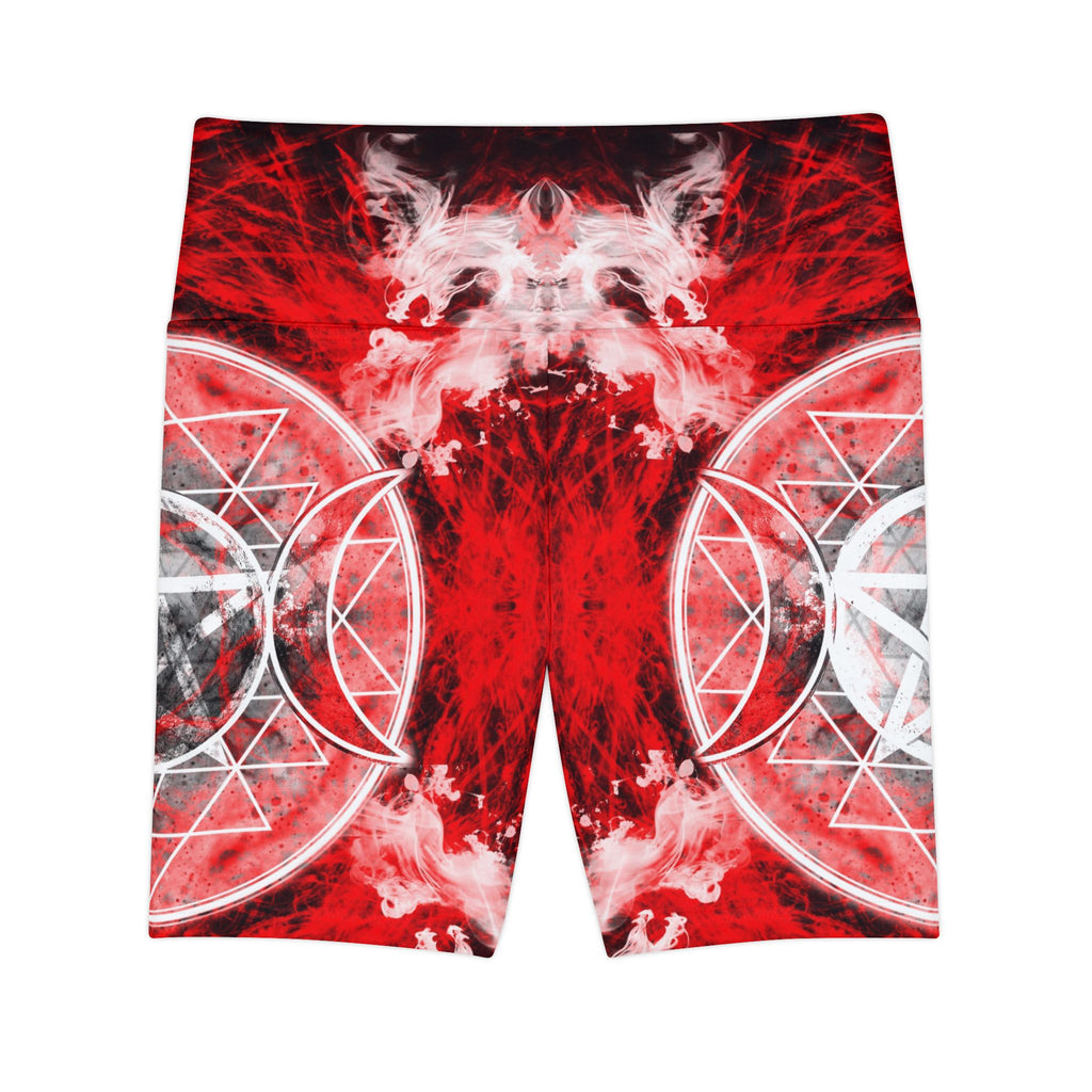 Katerina's Waiting for Hello Triple Goddess Meditations Women's Workout Shorts
