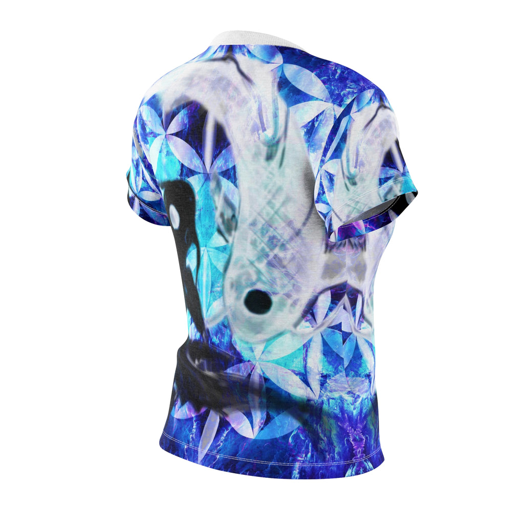 Amen Jin's Dragon's Gate Koi Meditations Women's Tee