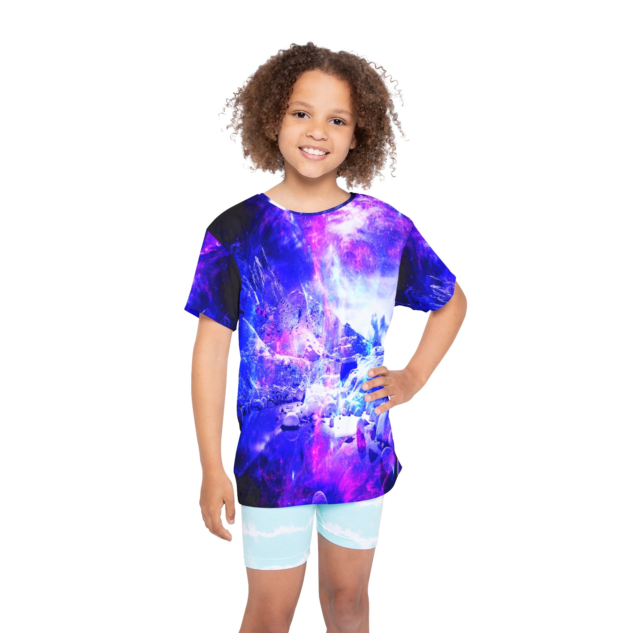 Amethyst Yule Night Dreams Kids Sports Jersey