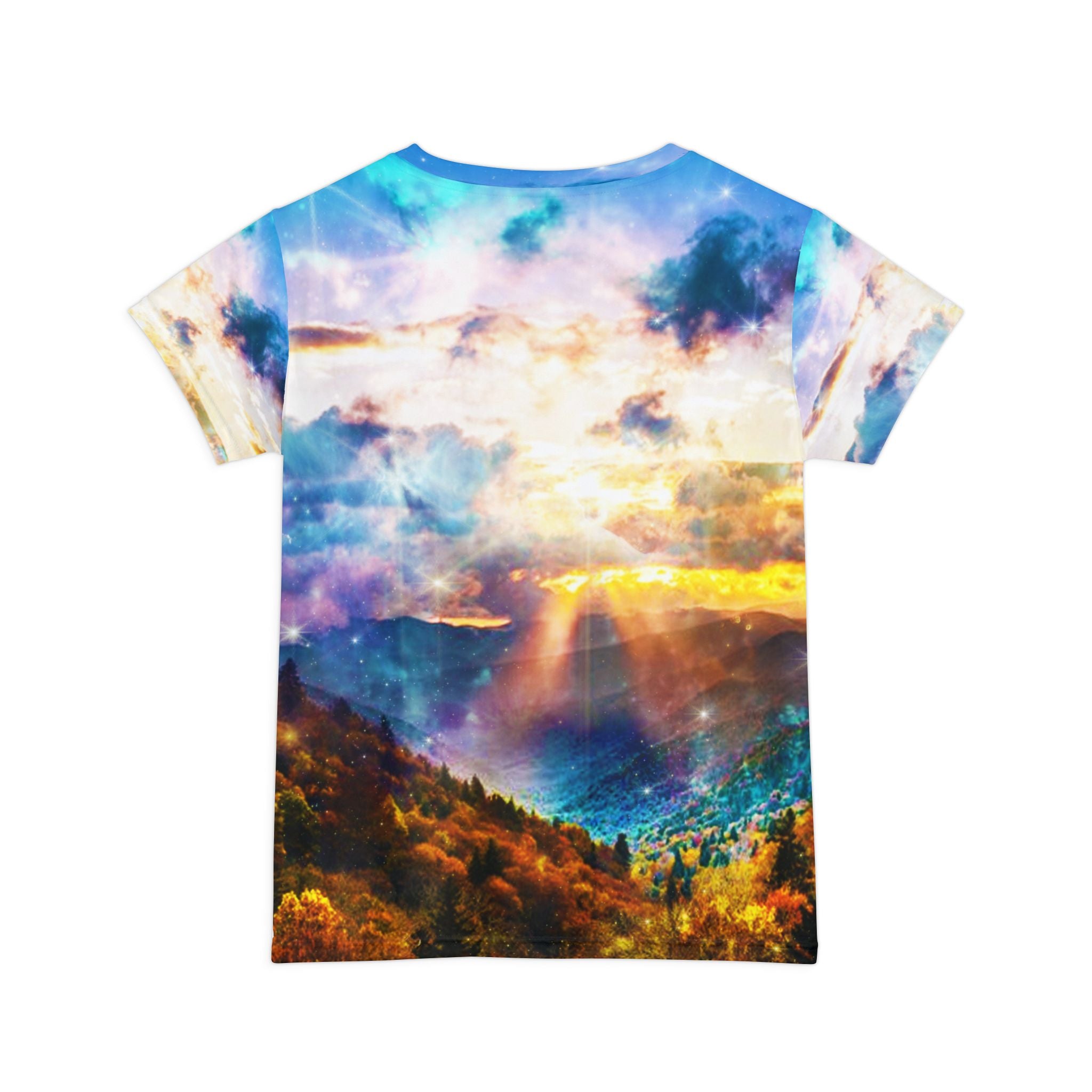 Katerina's Smoky Mountain Memories Dreams Women's Short Sleeve Shirt