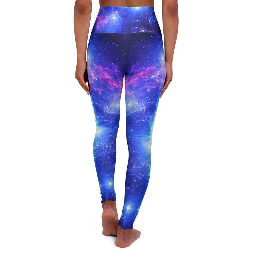Iridescent Dreams High Waisted Yoga Leggings
