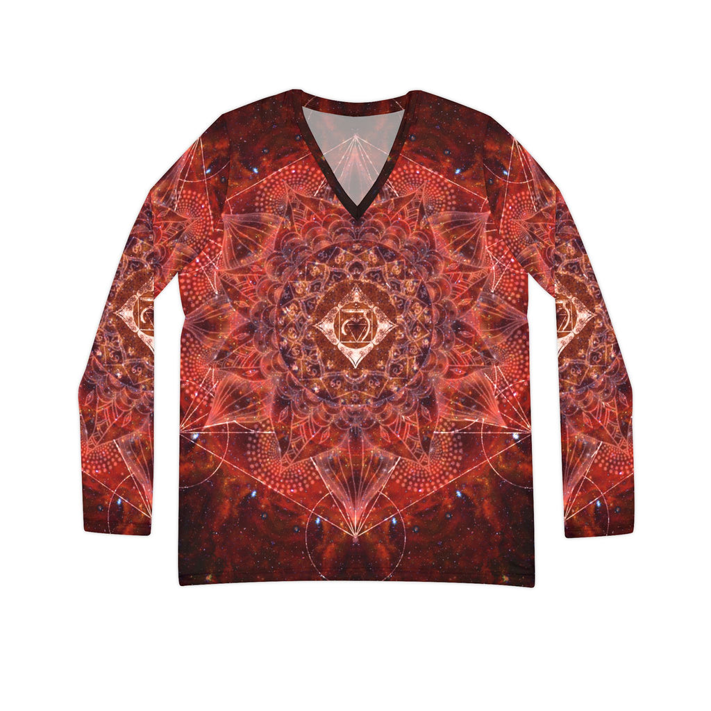 Muladhara Meditations Long Sleeve V-neck Shirt