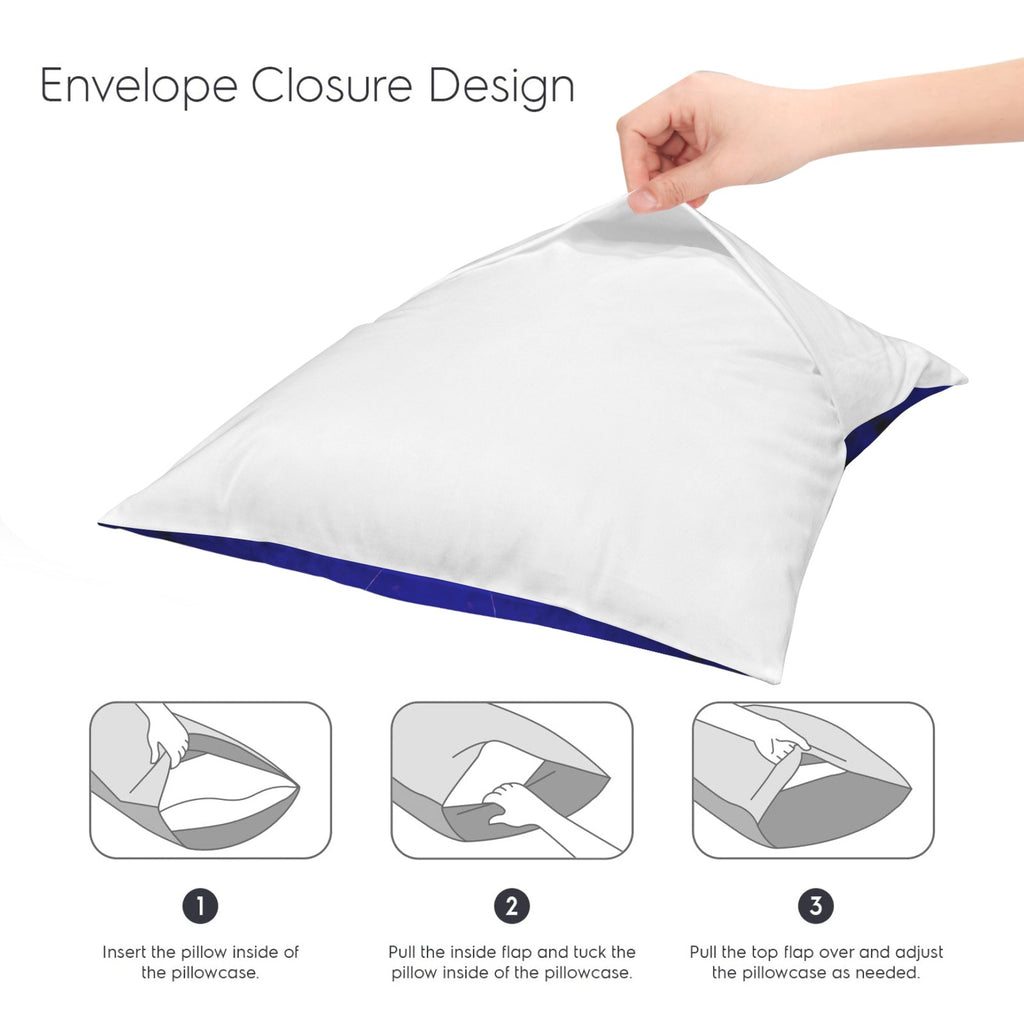 Katerina's Uncertainty in Time & Space Yin Yang Meditations Custom Pillow Cases 18" x 18" (2-Pack) | Ships from USA