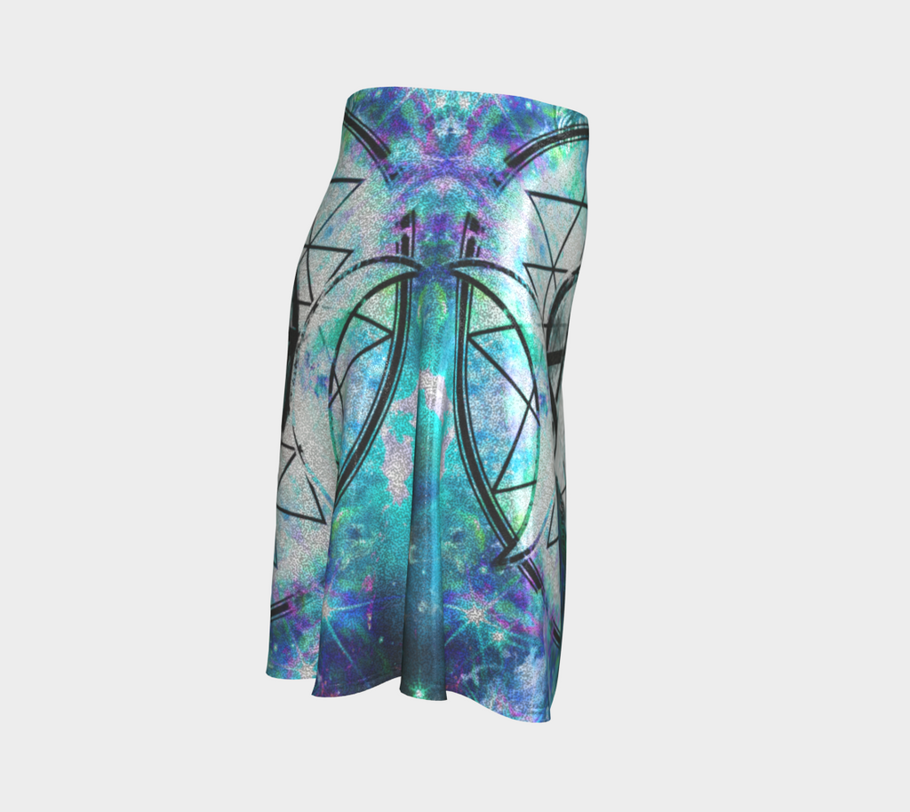 Katerina's Now & Forever Desires Magickal Awakening Meditations Flare Skirt