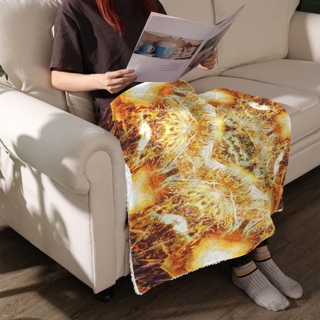 Katerina's Jupiter Desires Sherpa Fleece Blanket 30" x 40" | Ships from USA