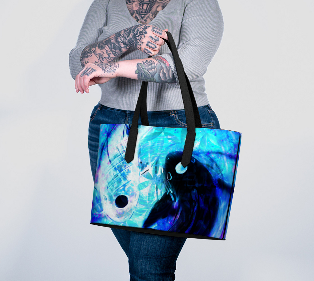 Amen Jin's Memories of Yesterday Koi Meditations Vegan Tote