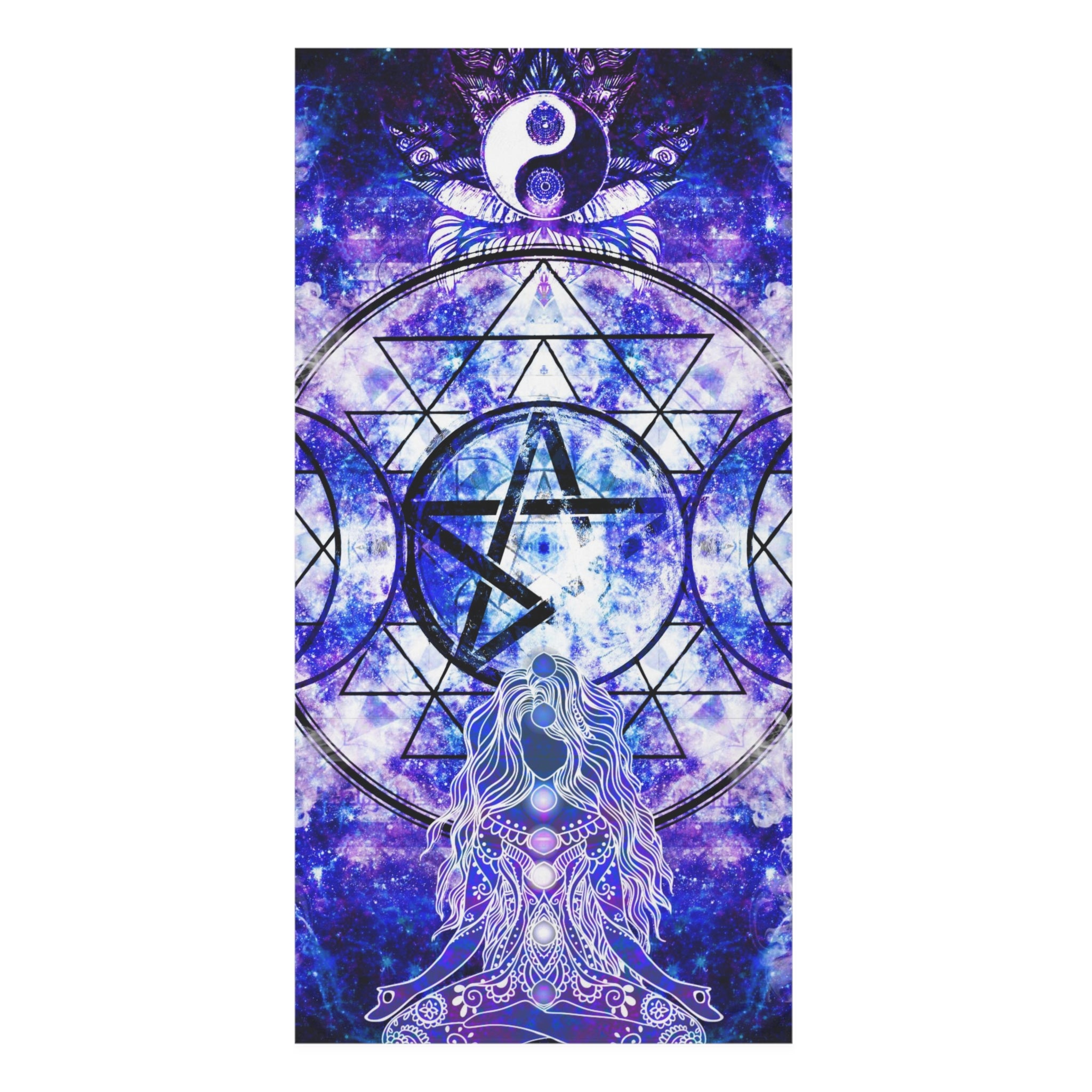 Amen Jin's Katerina’s Magical Dracularian Dragoness Awakening Meditations Towel