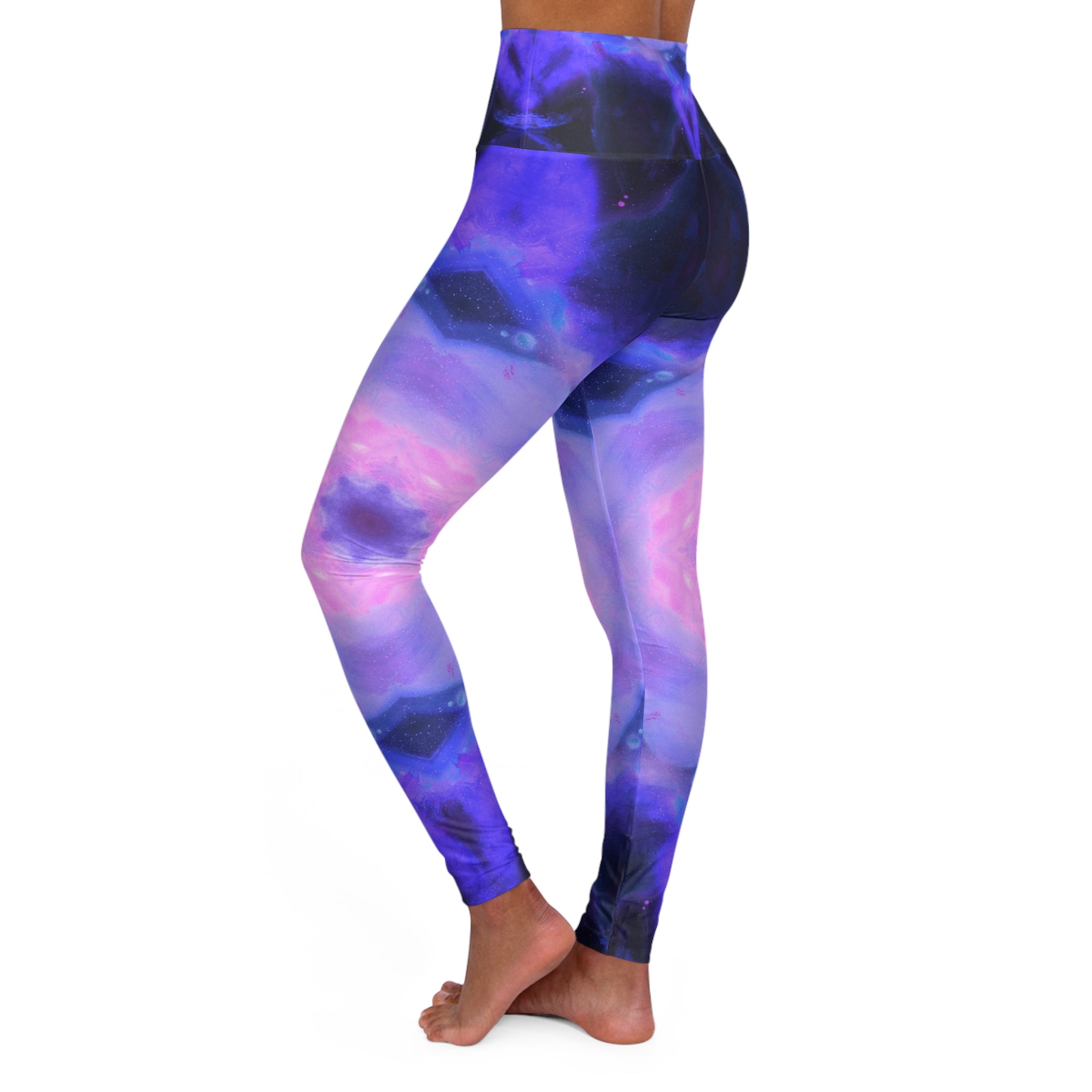 Amen Jin's Vibranium Desires High Waisted Yoga Leggings