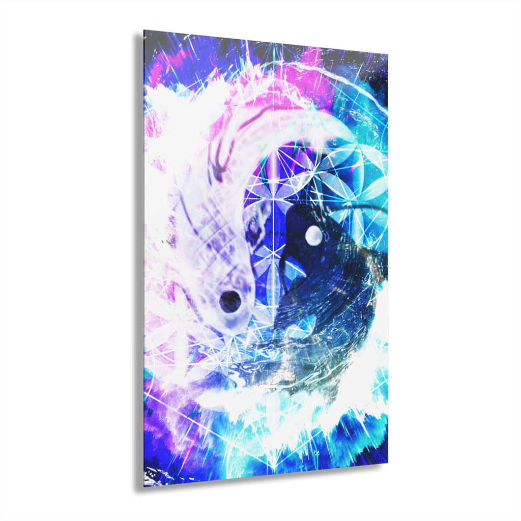 Creation's Desires Koi Meditations Acrylic Prints (French Cleat Hanging)