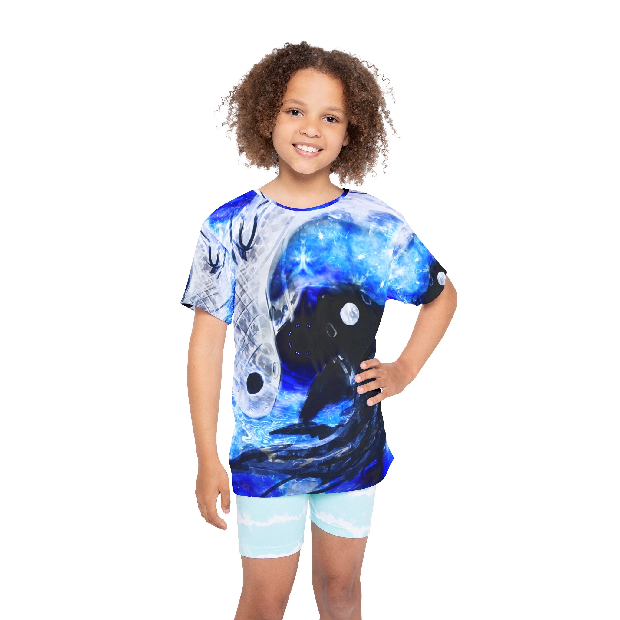 Amen Jin's Kingdom of the Moon Desires Koi Dreams Kids Sports Jersey
