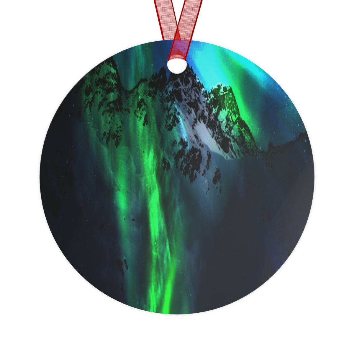 Song of the Mountain Dreams Metal Ornaments