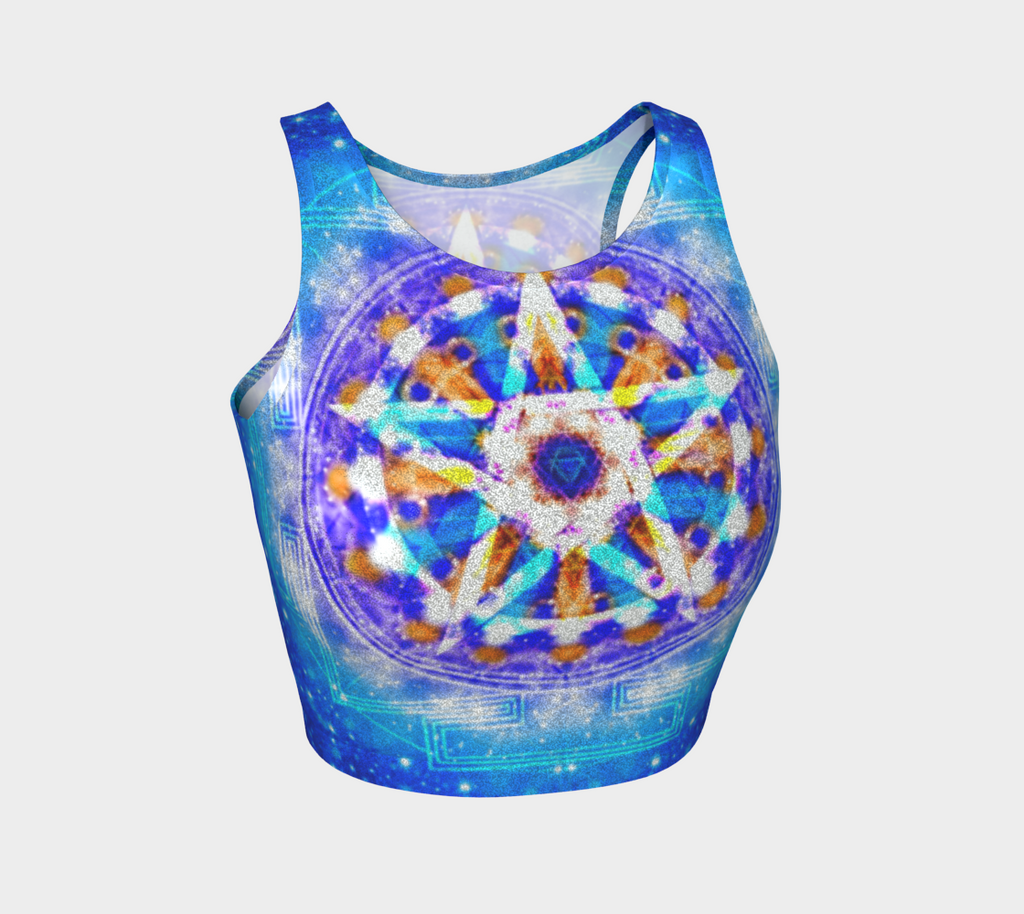Katerina's Howl's Tomorrow Girl's Beltane Meditiations Athletic Crop Top