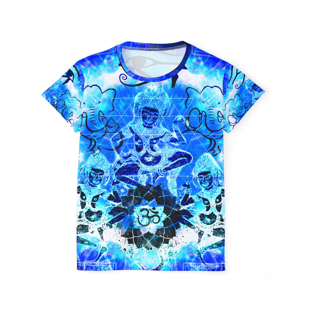 Amen Jin's Blue Sun Zen Meditations Women's Sports Jersey