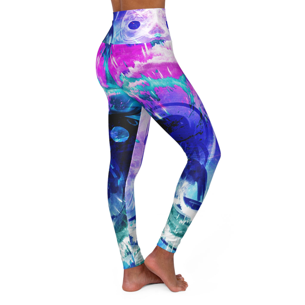 Creation Koi Desires High Waisted Yoga Leggings