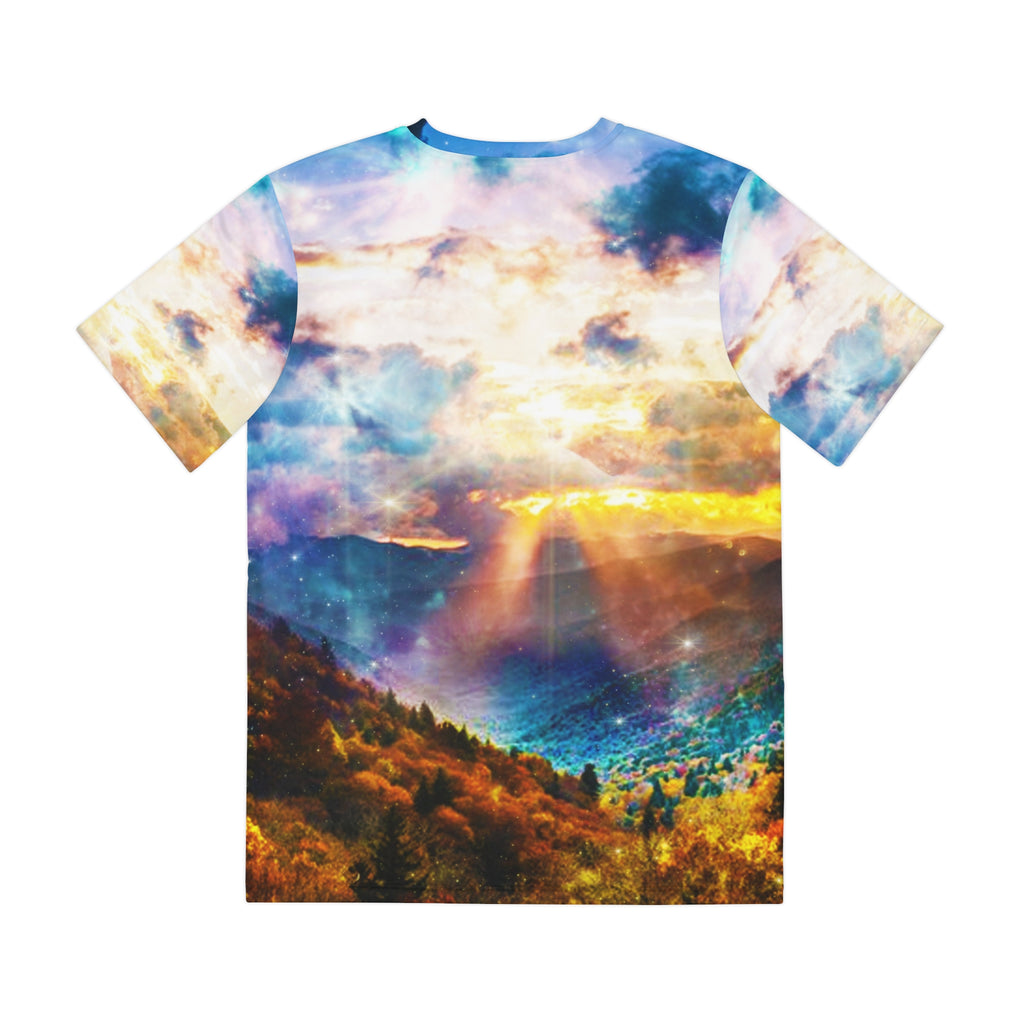 Katerina's Smoky Mountain Memories Dreams Men's Polyester Tee