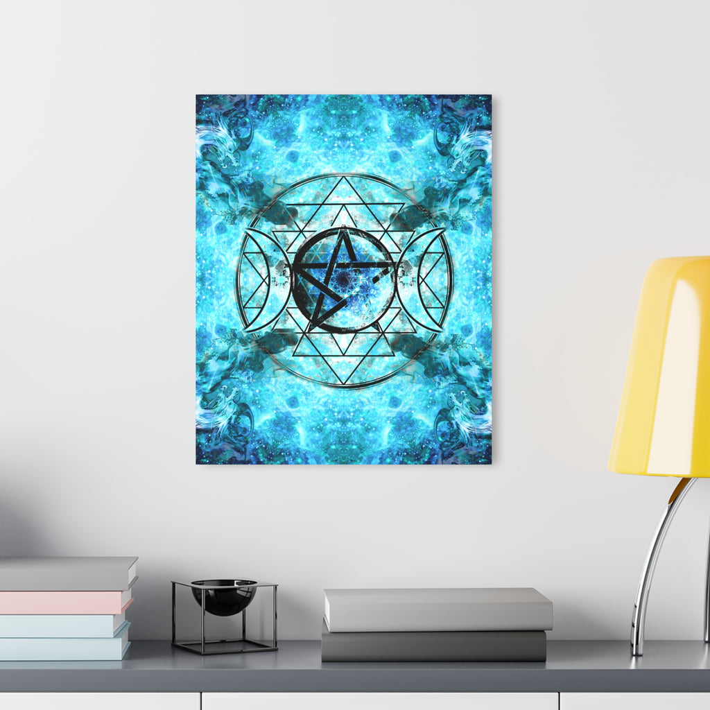 Amen Jin's All the White Horses Triple Goddess Meditations Acrylic (French Cleat)