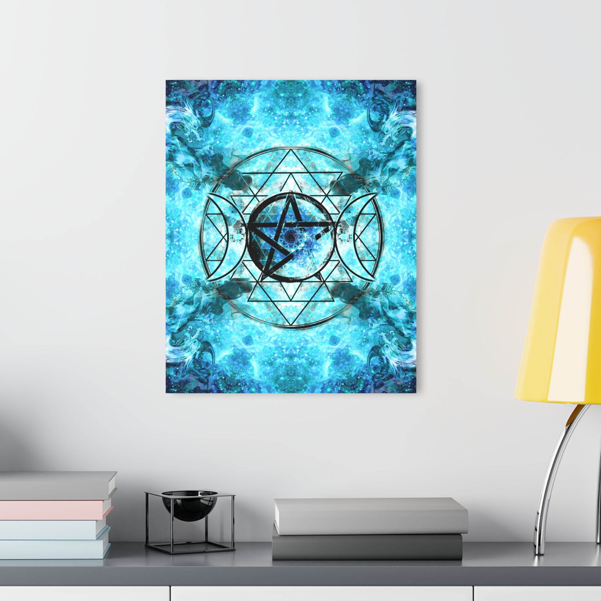 Amen Jin's All the White Horses Triple Goddess Meditations Acrylic (French Cleat)