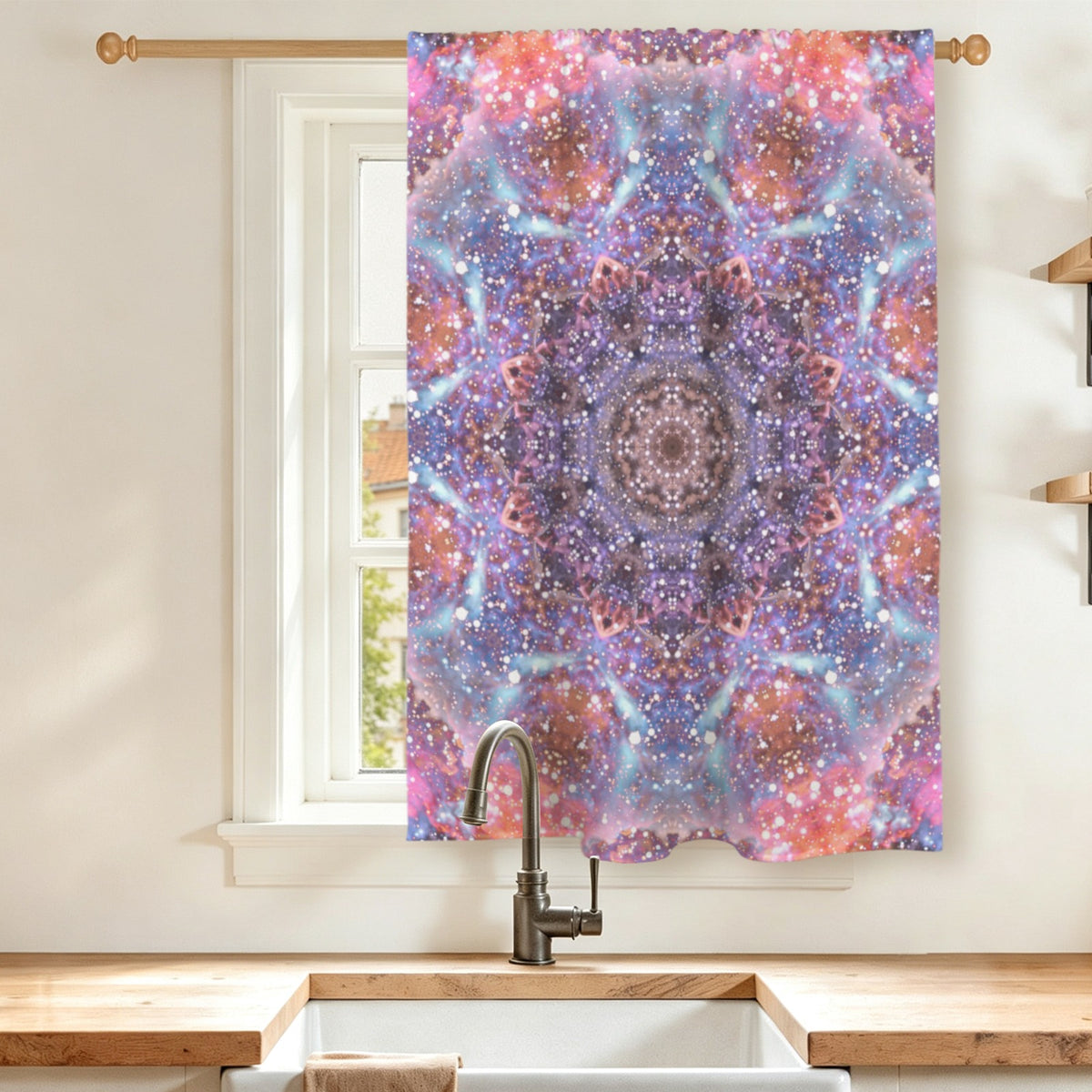 Katerina's Fiesta Desires Window Curtain 27.6" x 39.4" ( 1 Piece ) | Ships from USA