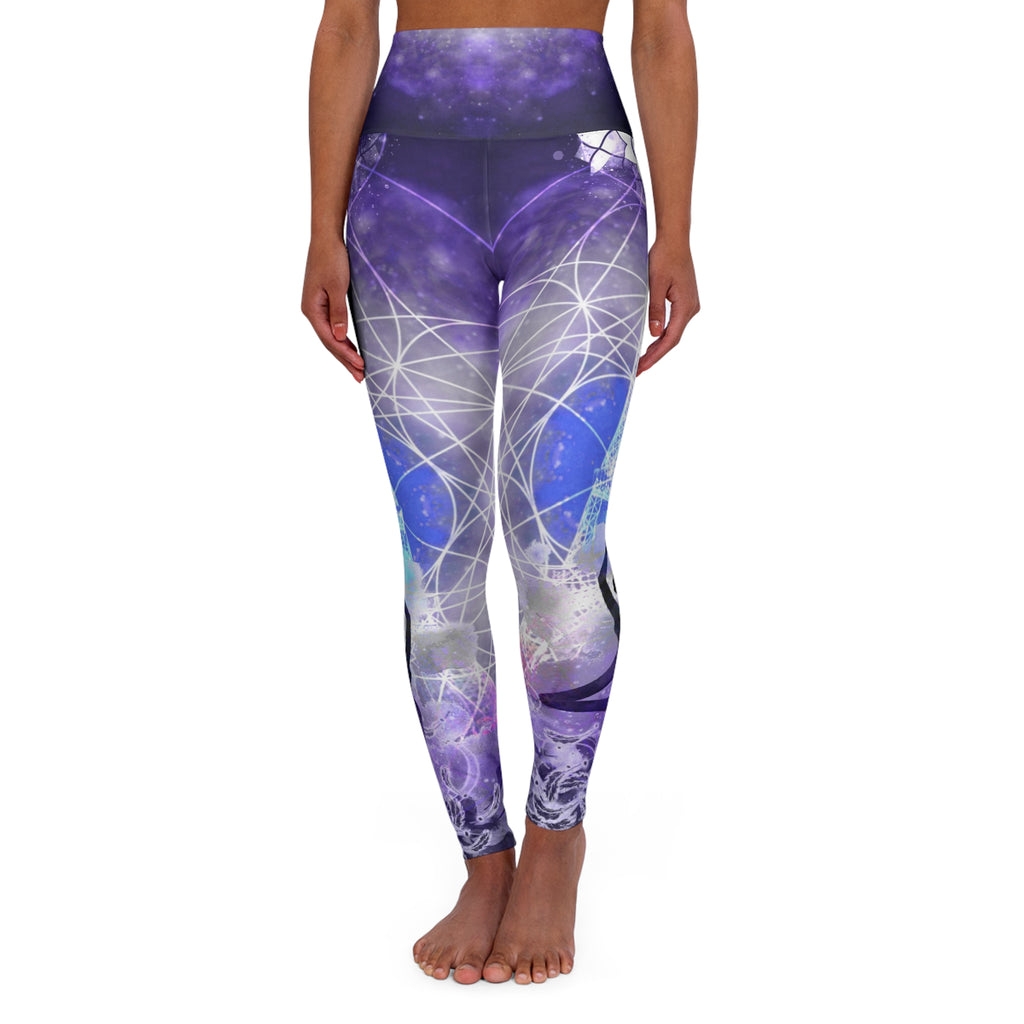 Katerina's We Will Go Home Parisian Meditations High Waisted Yoga Leggings