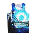 Katerina's Mandala of Electric Dragon Fire Budapest Desires Basketball Jersey