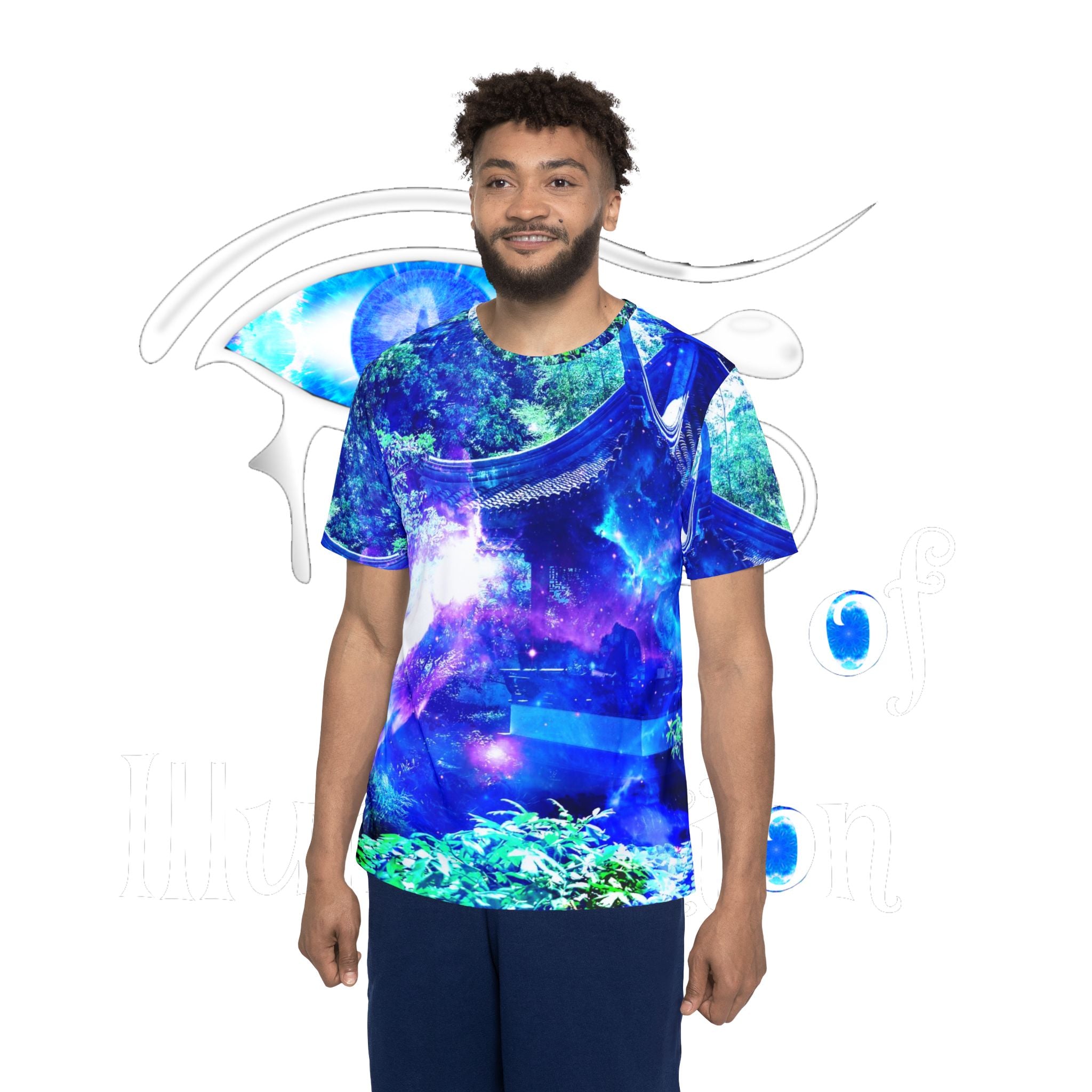 Ad Amoreum Amisi Serenity  Garden Dreams Men's Jersey