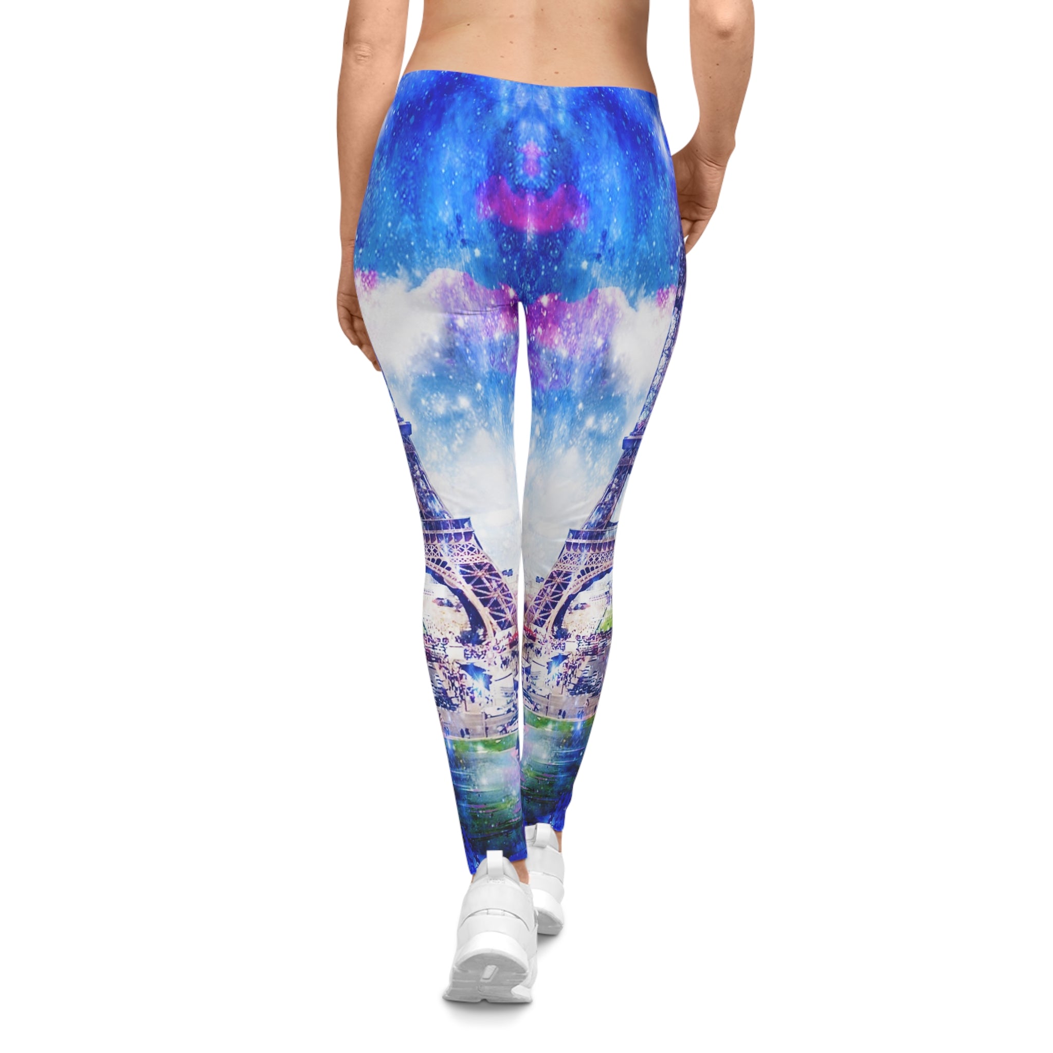 Rainbow Universe Parisian Dreams Women's Casual Leggings