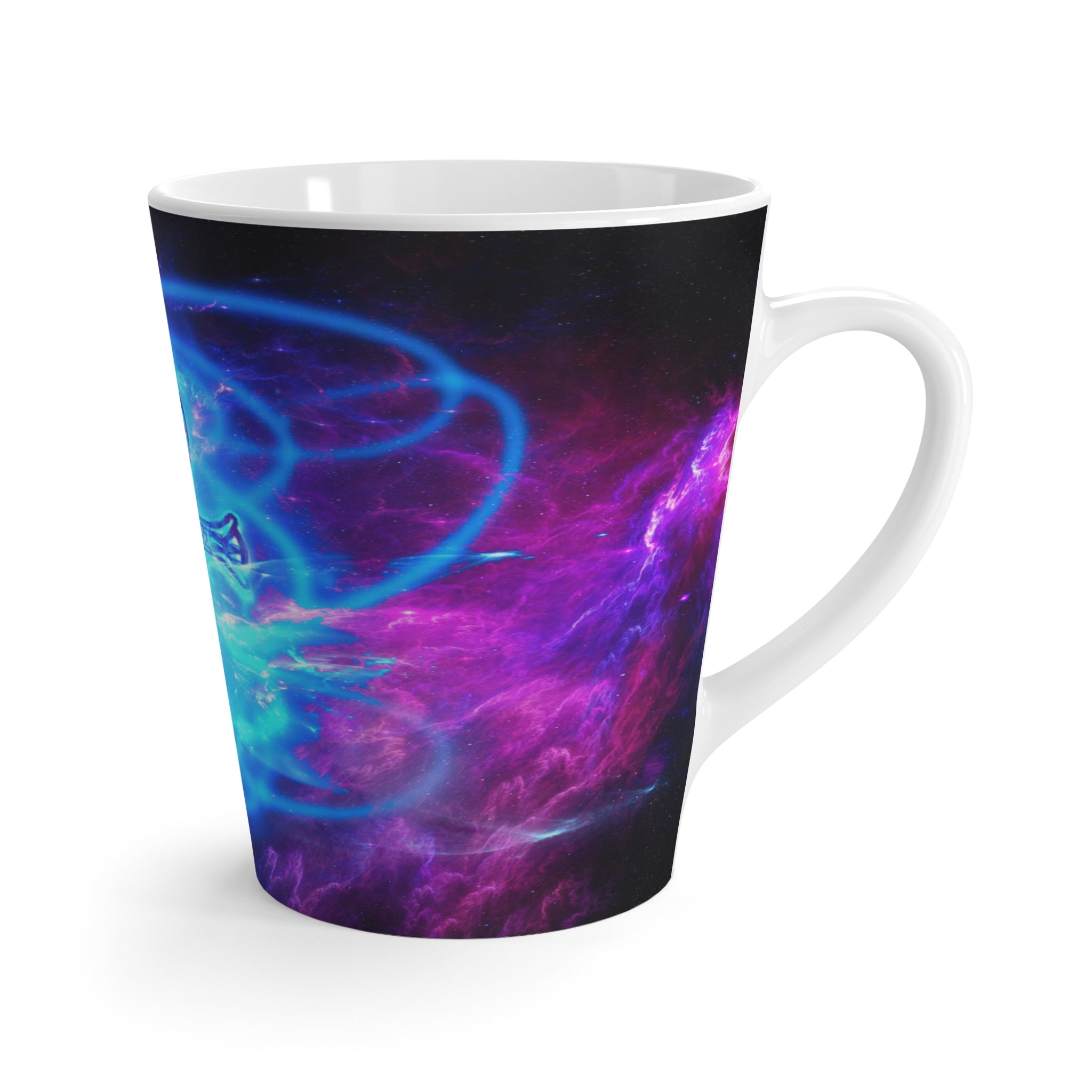 Amethyst Ankh Dreams Latte Mug