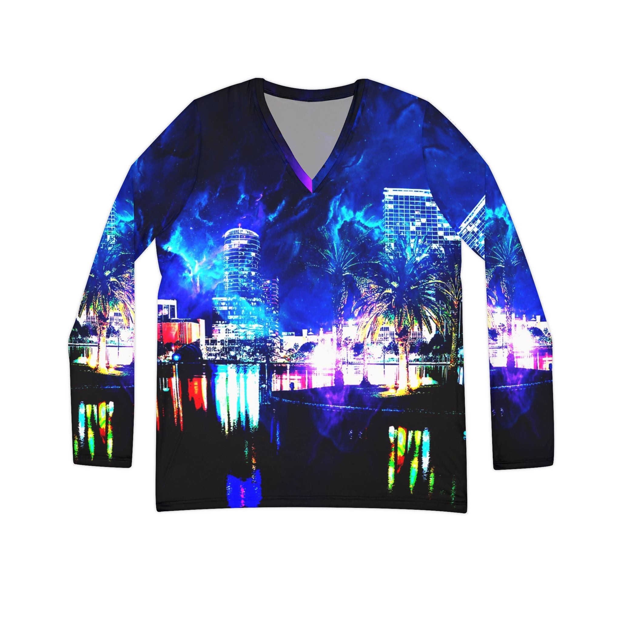 Ad Amorem Amisi Orlando Dreams Long Sleeve V-neck Shirt