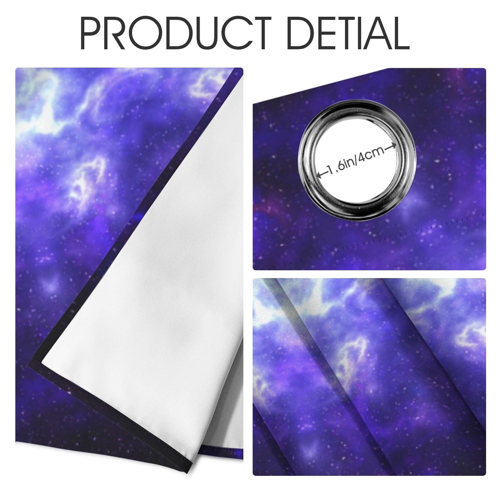 Katerina Vampira Draga Desires Grommet Curtain 42" x 63" ( 1 Piece ) | Ships from USA