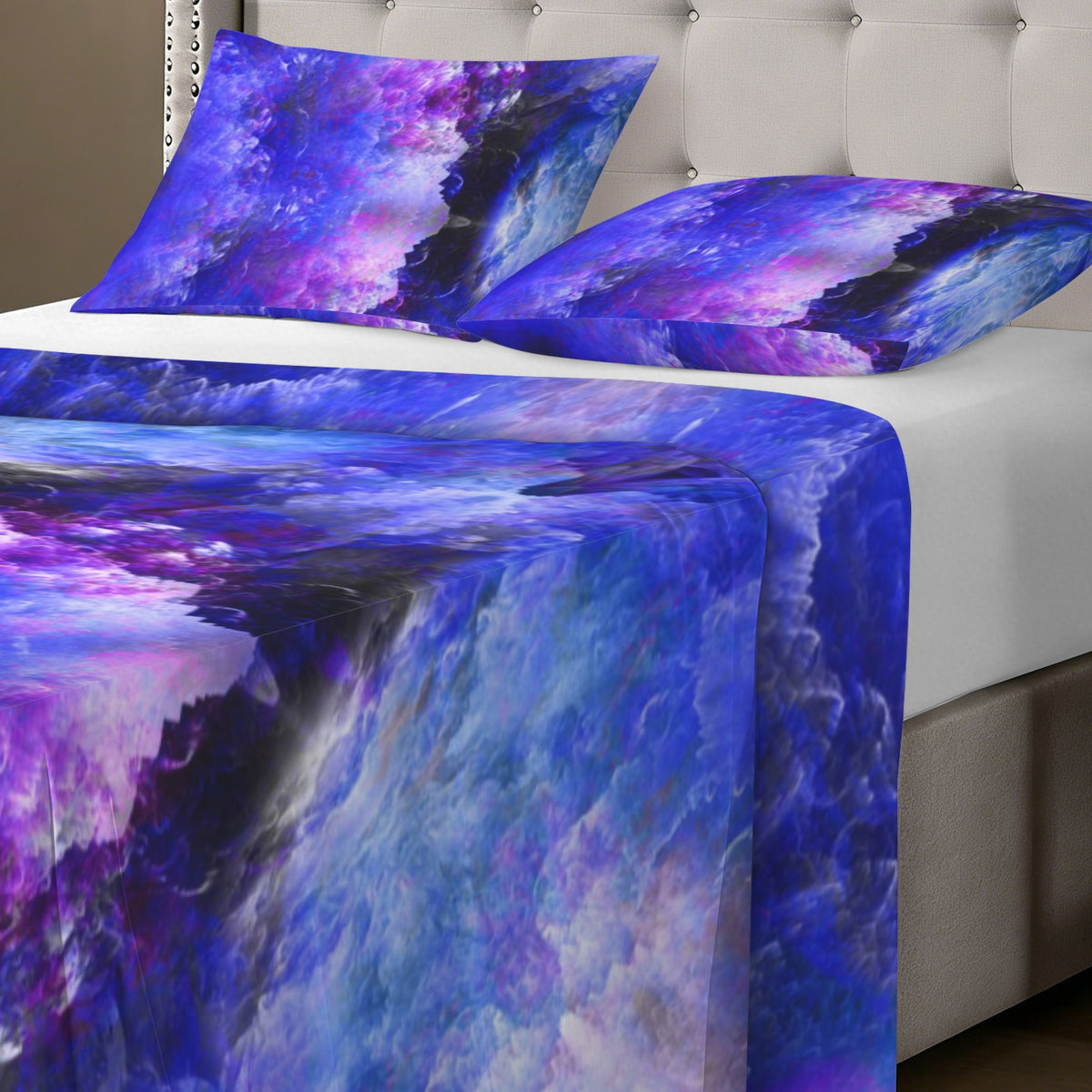 Katerina's I Will Come Again Desires 3-Piece Bedding Set (Bed Sheet + Pillowcases)  | Ships from USA