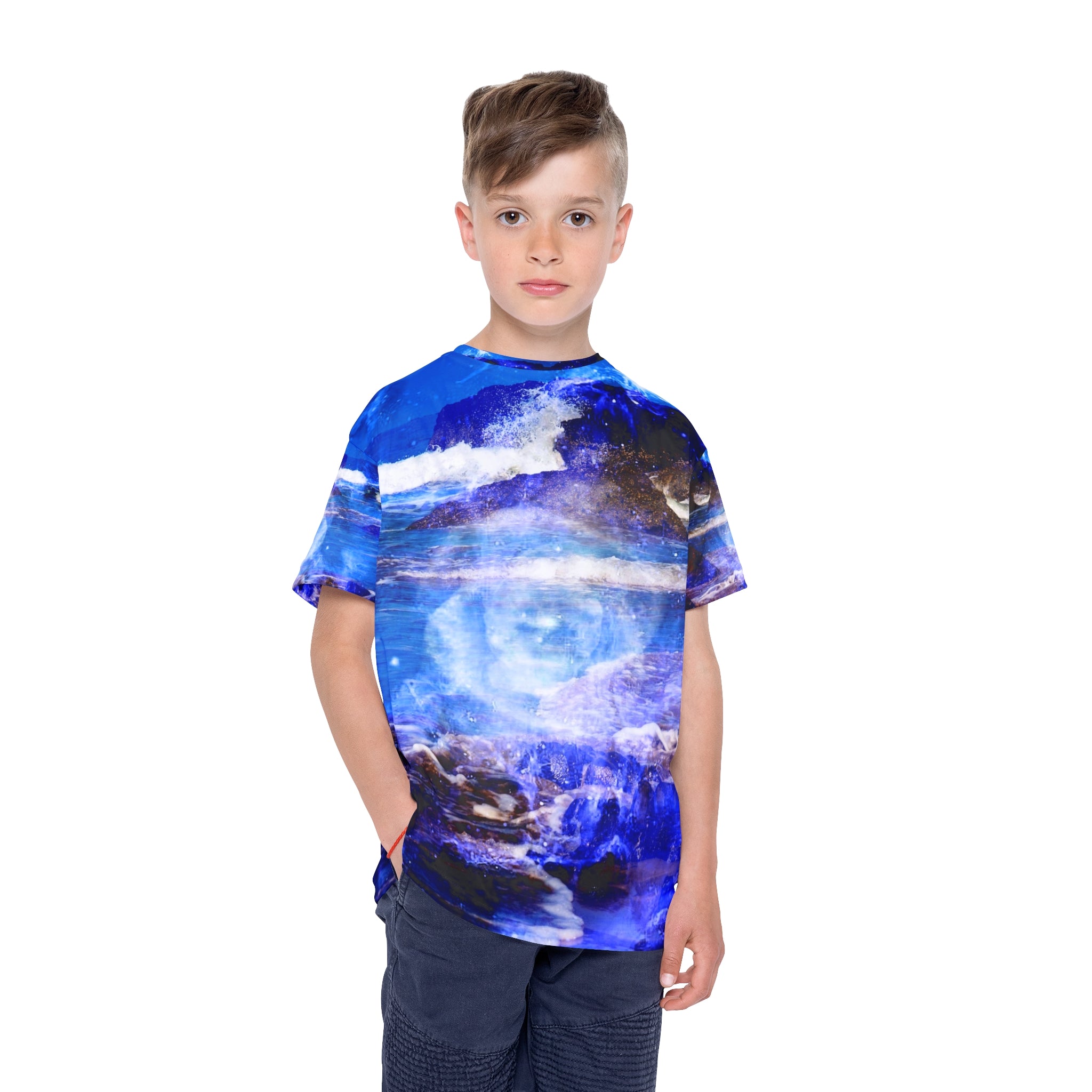 Sea of Serenity Dreams Kids Sports Jersey