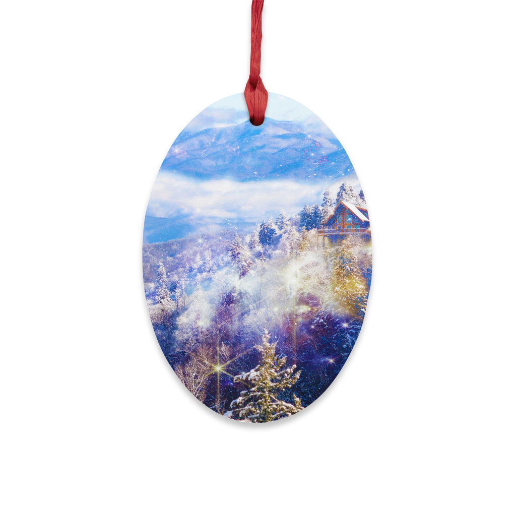 Katerina's Light a Way Smoky Mountain Dreams Wooden Ornaments