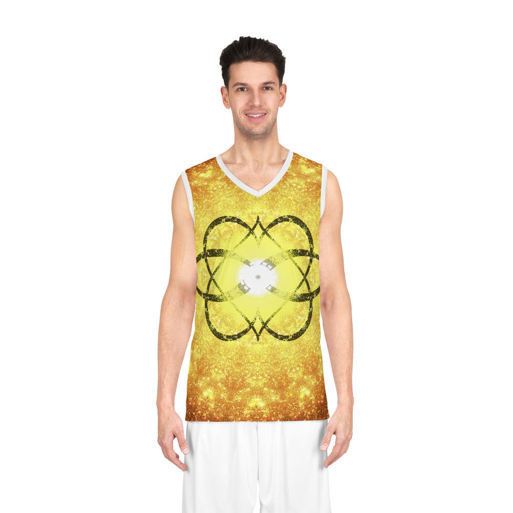 Katerina's Autistic Golden Infinity Desires 2024 Basketball Jersey