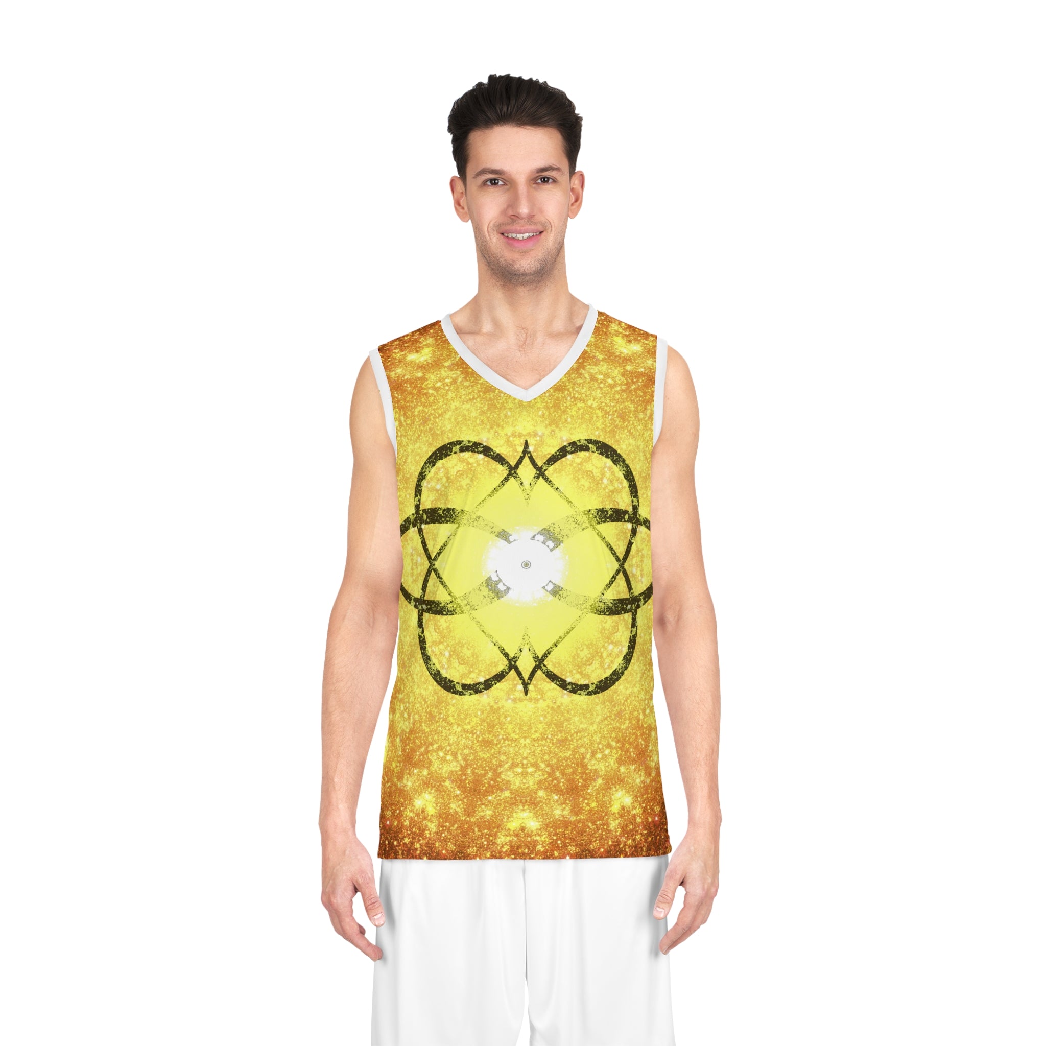 Katerina's Autistic Golden Infinity Desires 2024 Basketball Jersey