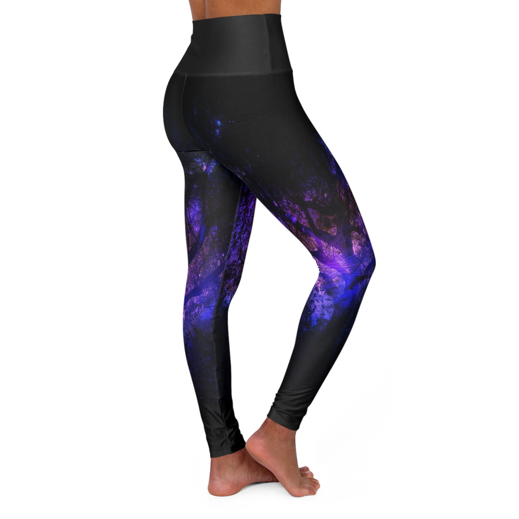 Mystic Tree Dreams High Waisted Yoga Leggings