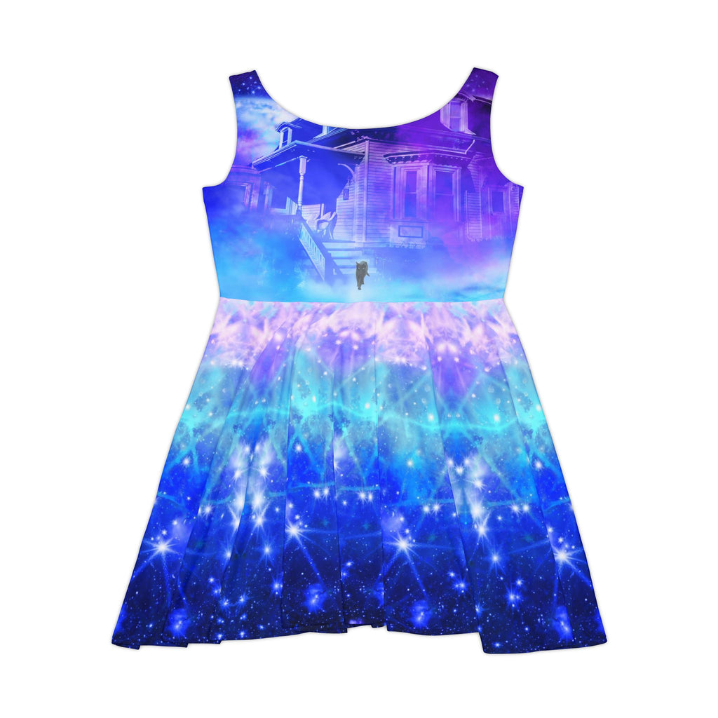 Amen Jin's Katerina's Eros & Psyche Hocus Pocus Dreams Womens Skater Dress
