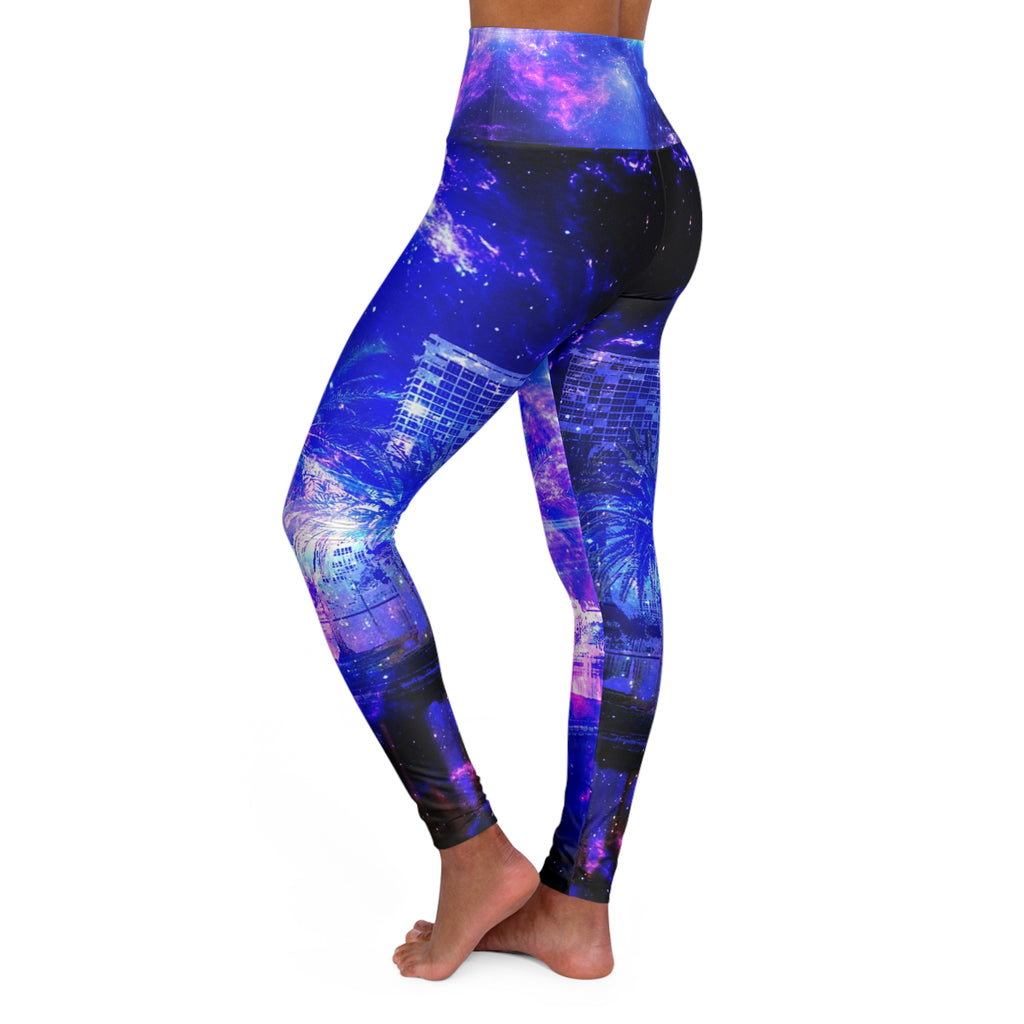 Iridescent Orlando Dreams High Waisted Yoga Leggings