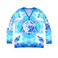 Amen Jin's Mandala of Dragon Fire Triple Goddess Meditations Long Sleeve V-neck