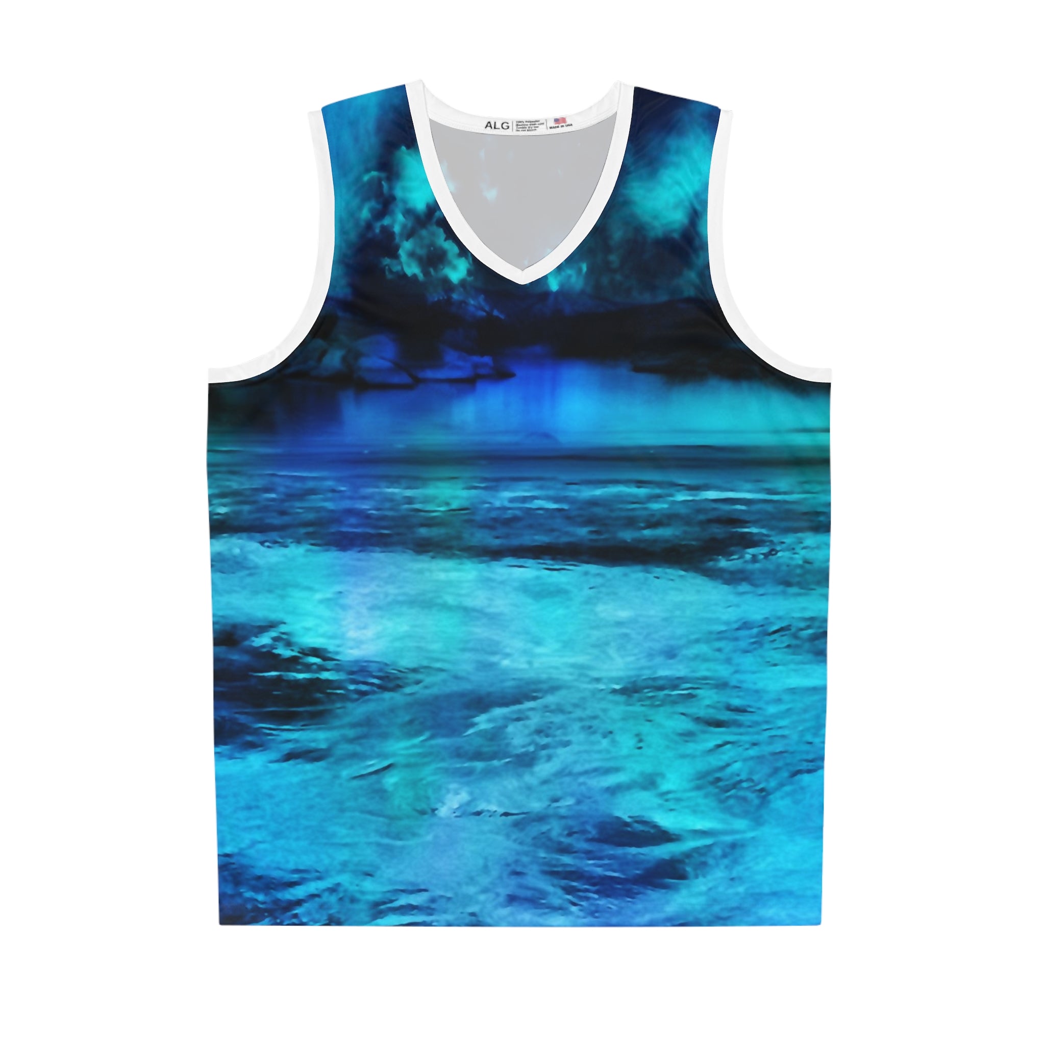 Dancing Lights Dreams Basketball Jersey