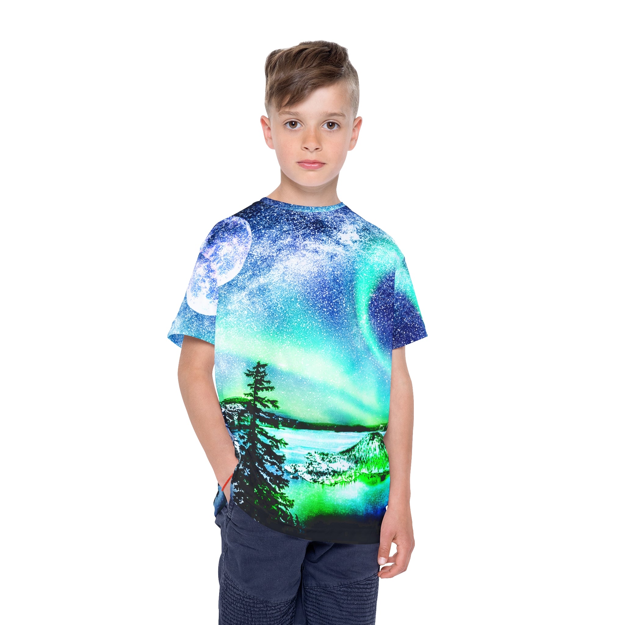Katerina's Noel Yule Night Dreams Kids Sports Jersey